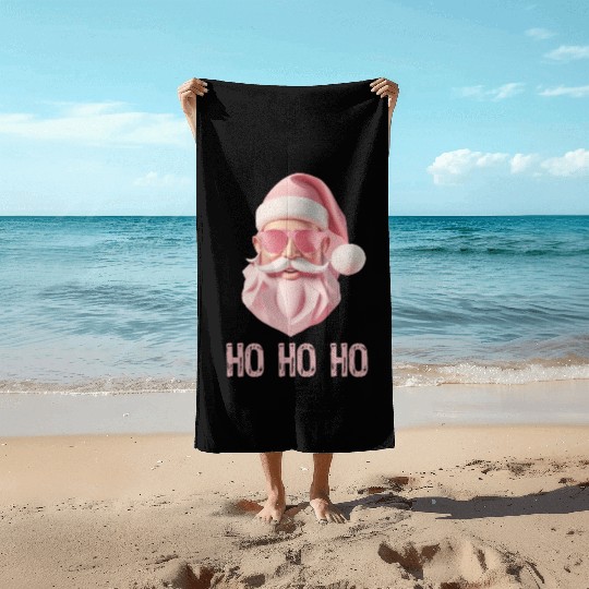 Ho ho ho Beach Towels