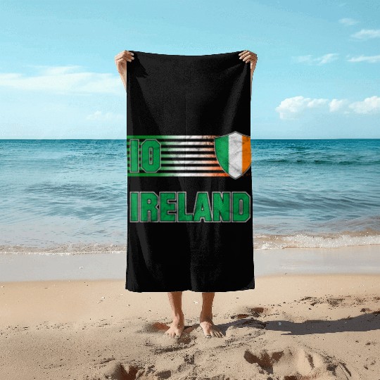 Ireland Beach Towels