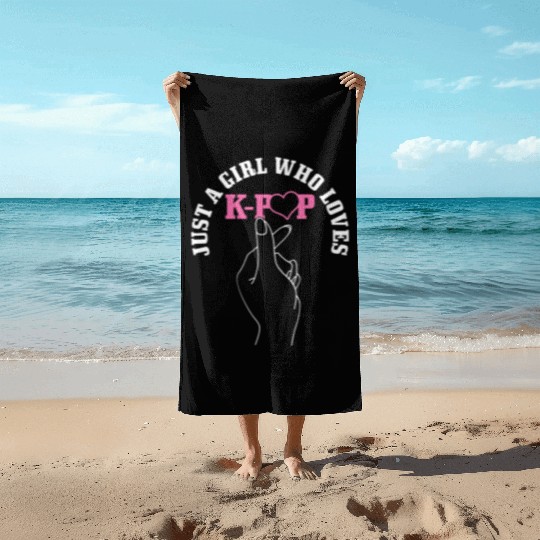 K-Pop Fan Gift Korean Pop Music Beach Towels