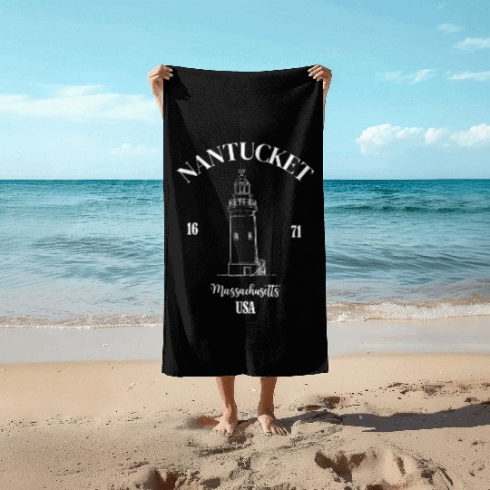 Nantucket Massachusetts Beach Towels