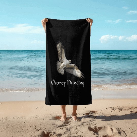 Osprey Hawk Beach Towels