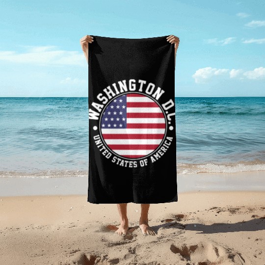 Washington Dc Beach Towels