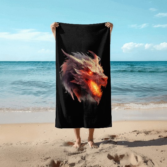Dragon Beach Towels