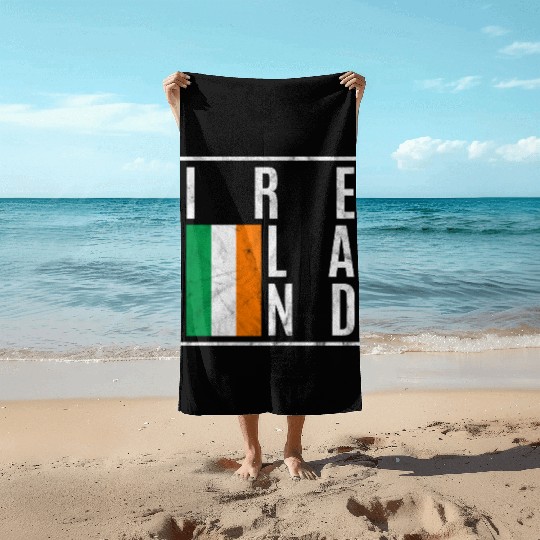Ireland Beach Towels
