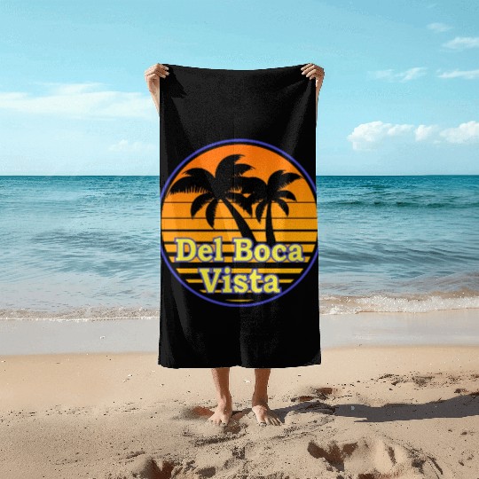 Del Boca Vista Beach Towels