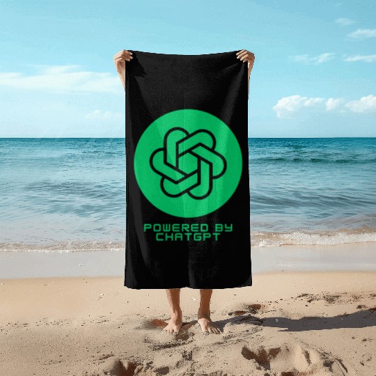 Powered by ChatGPT Beach Towels