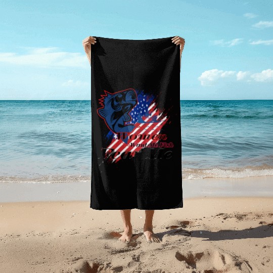 Women want me fish fear me Beach Towels
