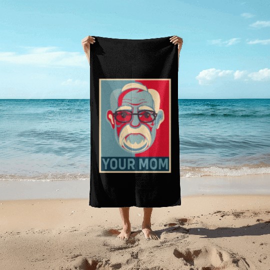 Funny Sigmund Freud Psychology Psychologist Beach Towels