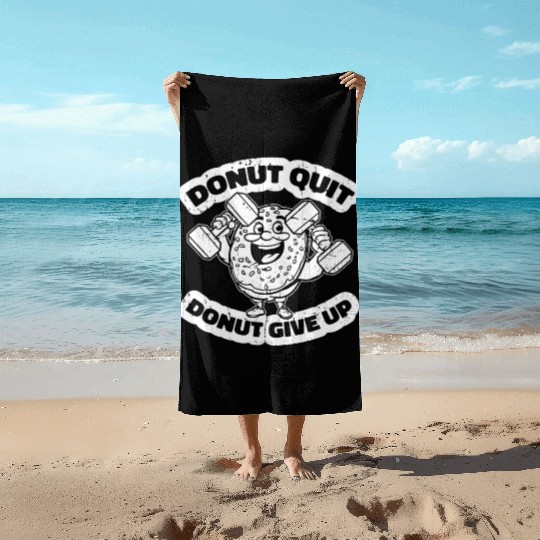 Fitness Donut Funny Donut Gym Beach Towels