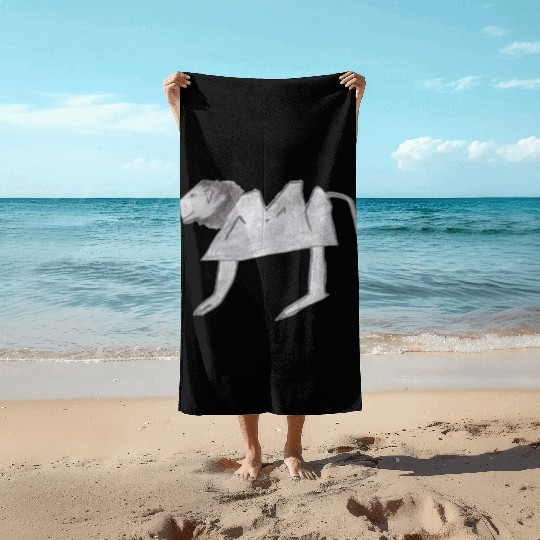 Mountain Lion Beach Towels
