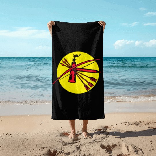 The Great Seal of Choctaw Nation of Oklahoma Beach Towels