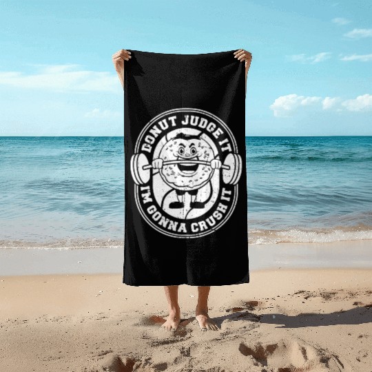 Fitness Donut Funny Donut Gym Beach Towels