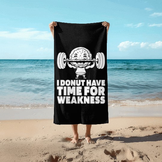 Fitness Donut Funny Donut Gym Beach Towels