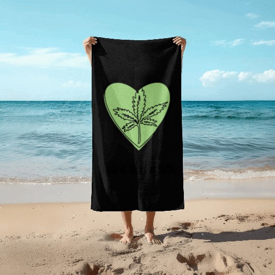 Take a deep breath | Breathe in style Beach Towels