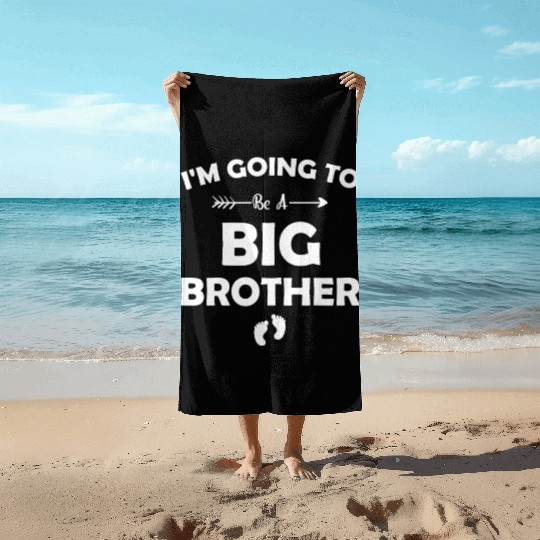 Baby and Birth Announcement I'am Going To Be A Beach Towels