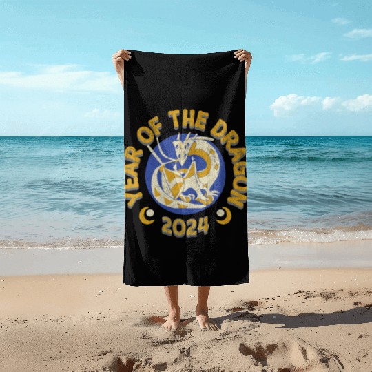 2024: Year of the Dragon Beach Towels
