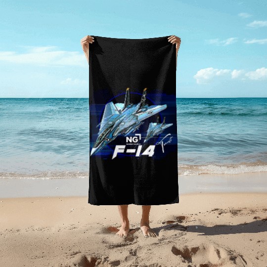 F-14 Tomcat Fighterjet Beach Towels