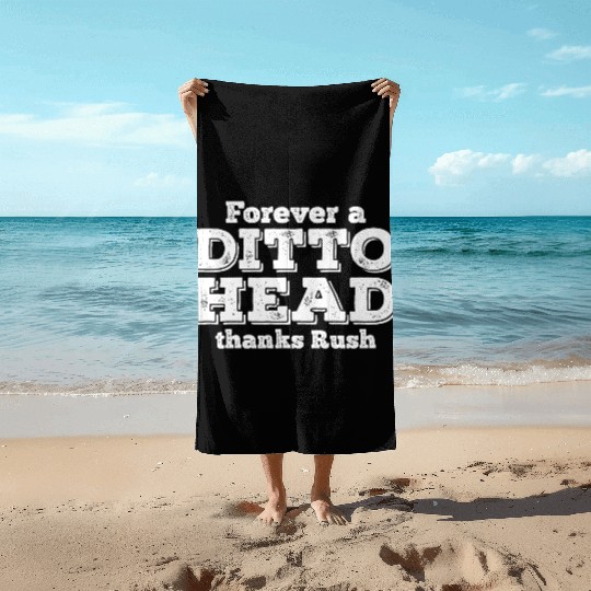 Ditto Head Rush Tribute Beach Towels