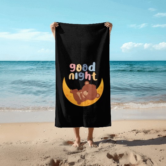 Good night Beach Towels