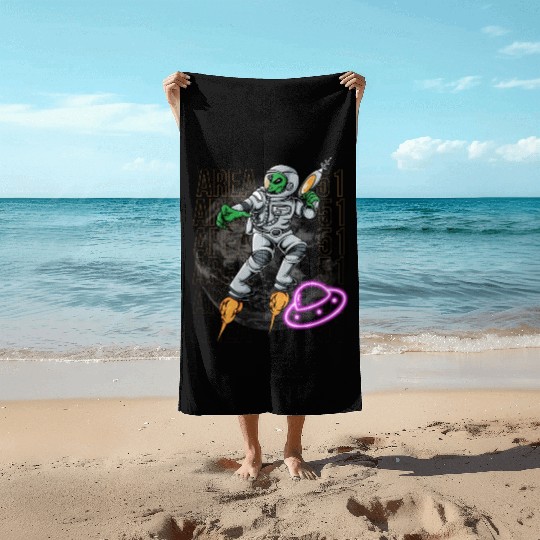 Area 51 Alien Beach Towels