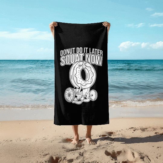 Fitness Donut Funny Donut Gym Beach Towels