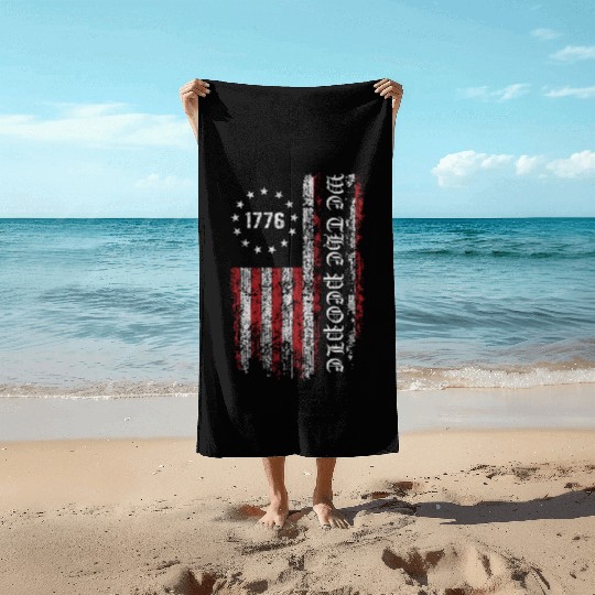 1776 We The People Beach Towels