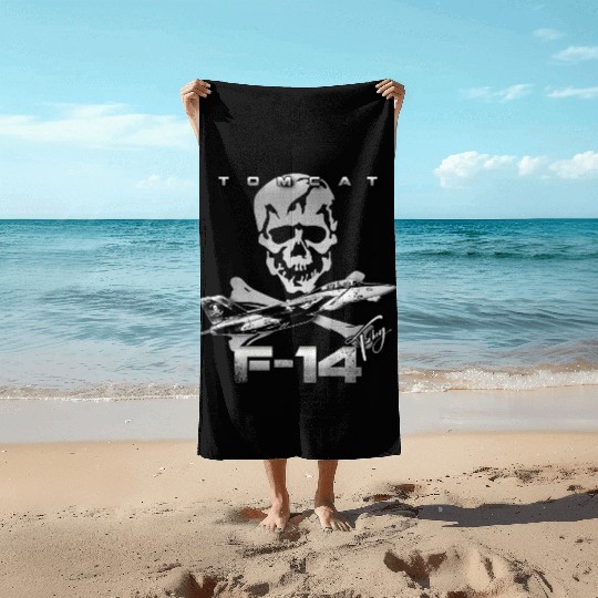 F-14 Tomcat Fighterjet Beach Towels