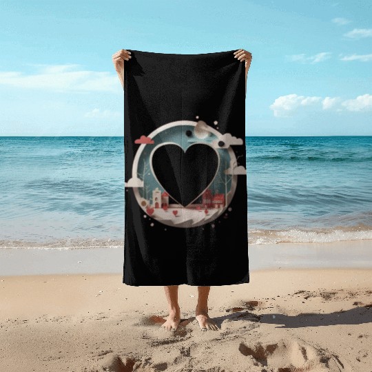 Valentine Beach Towels