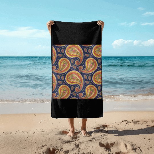Paisley Pattern, Timeless pattern, Vintage Beach Towels