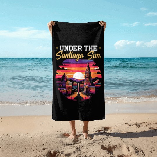 santSantiago De Los Caballeros Dominican Republic Beach Towels