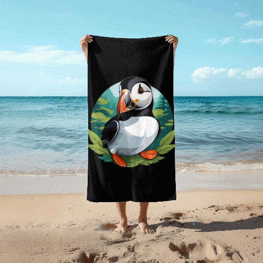 Puffin Beach Towels