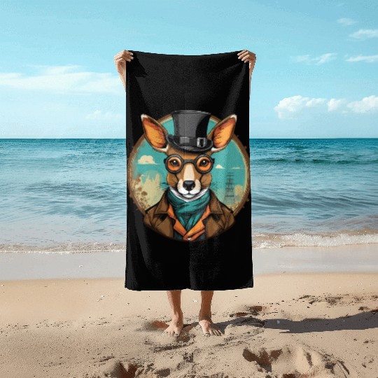Kangaroo Beach Towels