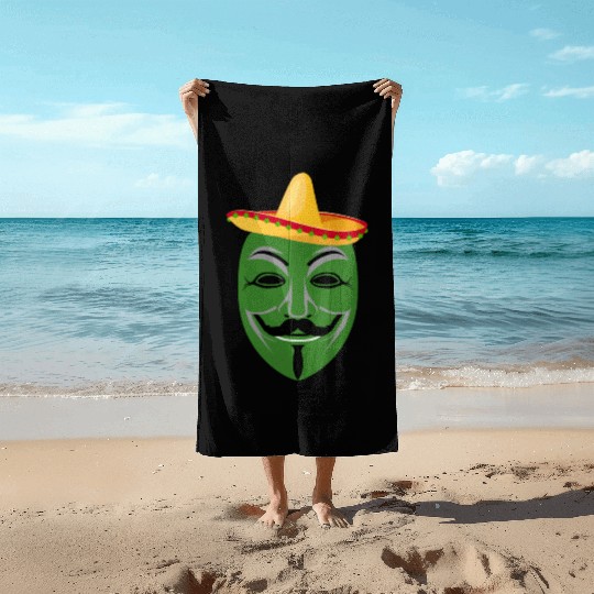 for green Beach Towels