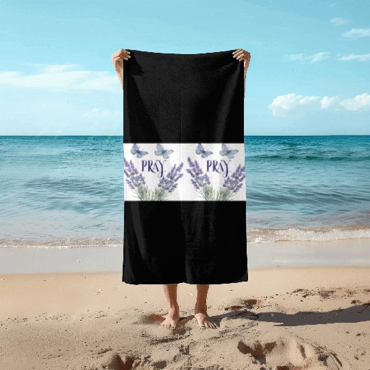 Hopeful Religious Mug Wraps Beach Towels