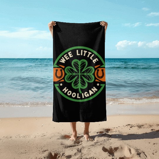 Lucky Hooligan Clover Beach Towels