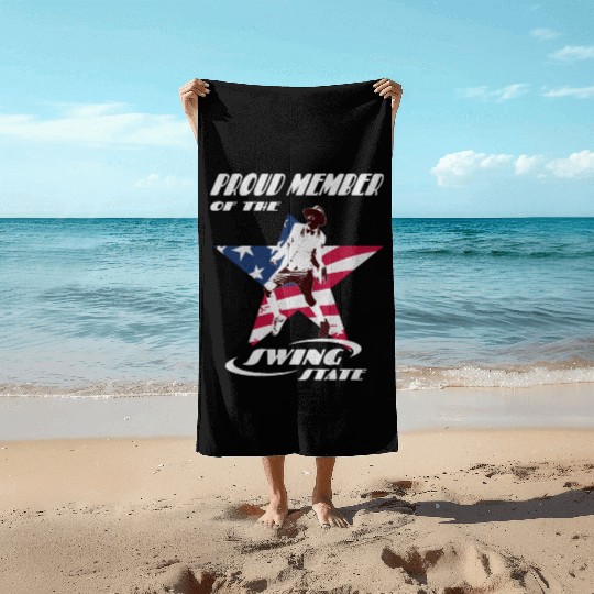 Proud Member Of The Swing State Beach Towels