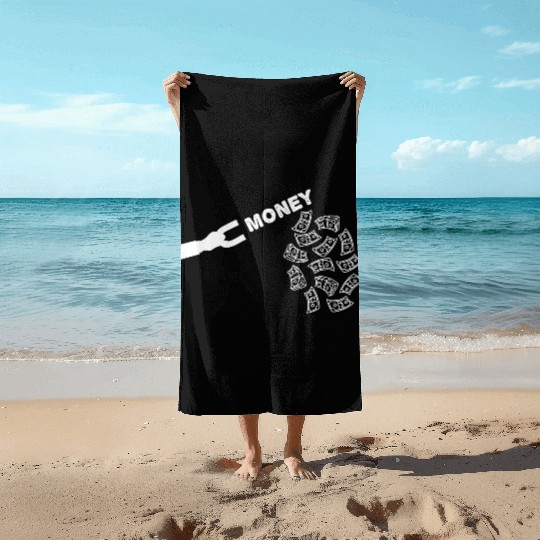 MONEY Beach Towels