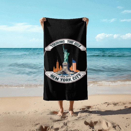 Touring The USA : New York City Beach Towels