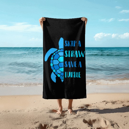 Skip A Siraw Save A Turtle Beach Towels