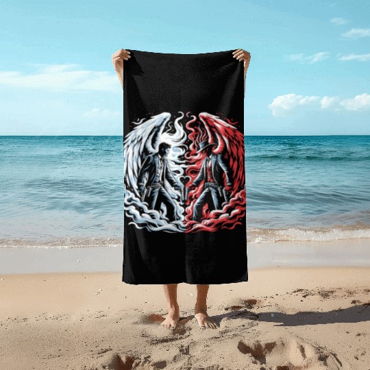 Cowboy Barn Bull Rider Rodeo Country Western Gift Beach Towels