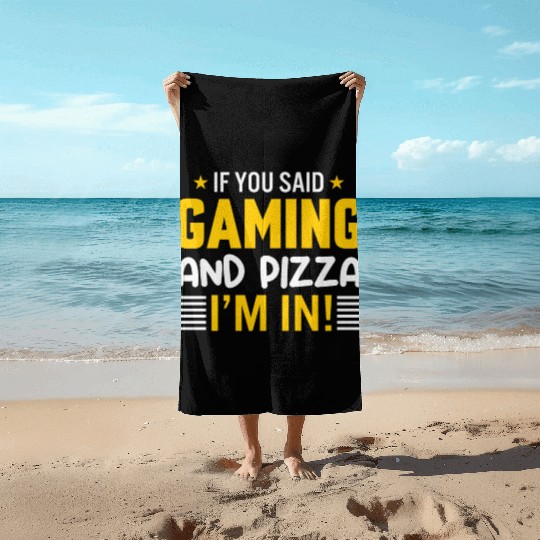 Gaming Beach Towels