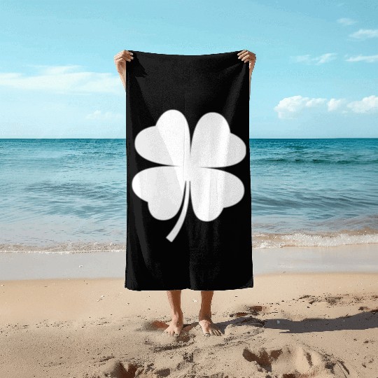 Irish Shamrock St Patricks Day St. Paddy's Beach Towels