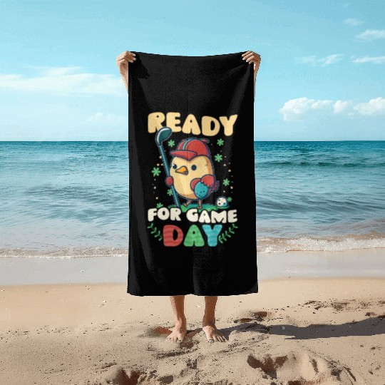 Golf Easter Ready Game Day Beach Towels