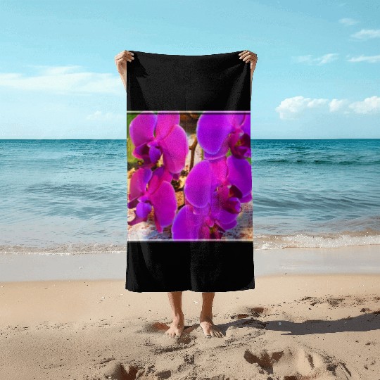 Orchid 4 Beach Towels