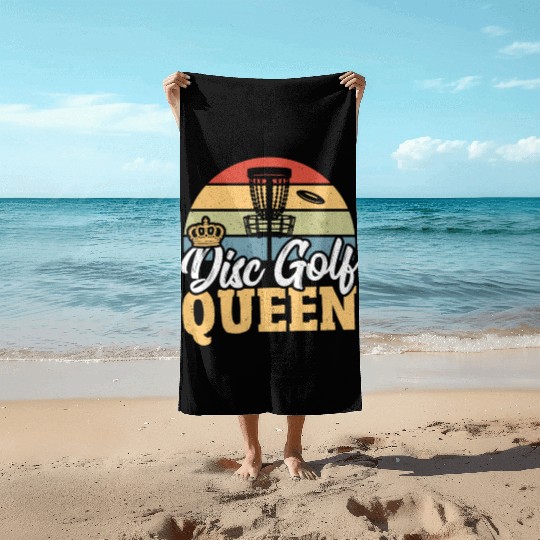 Birdie Putter Backhand Disc Golf Tree Love Beach Towels