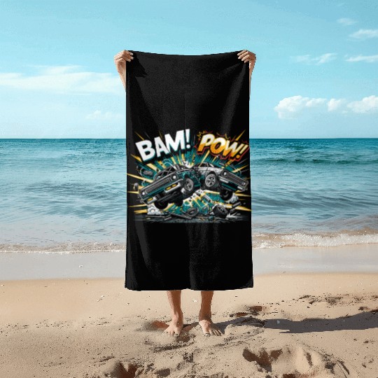 Demo Derby Demolition Derby Demolition Derby Lover Beach Towels