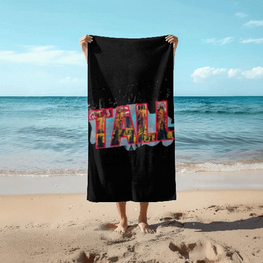 Vietnam Veterans Day: 'Standing Tall' Beach Towels Design