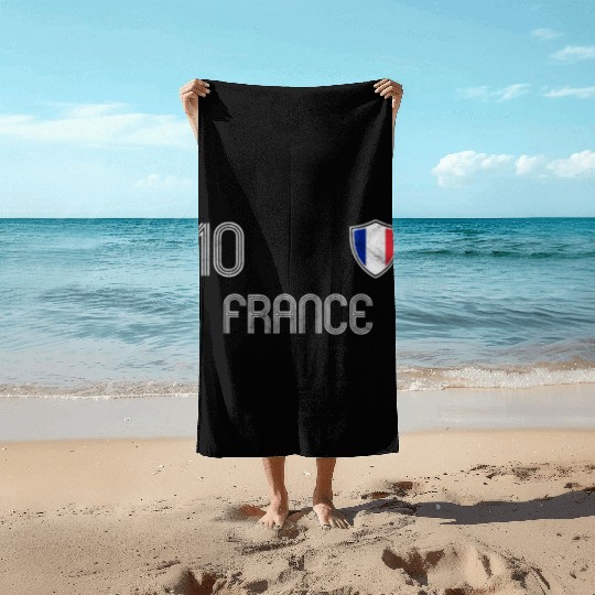 France Beach Towels