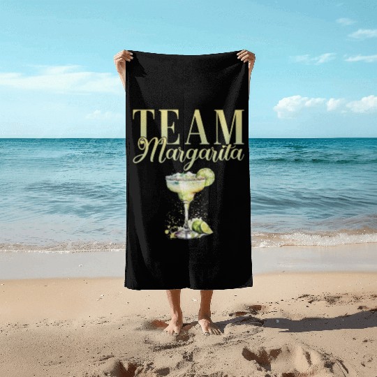 Team Margarita Tequila Stag Party Beach Towels