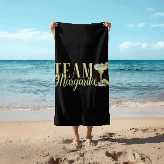 Team Margarita Tequila Stag Party Beach Towels